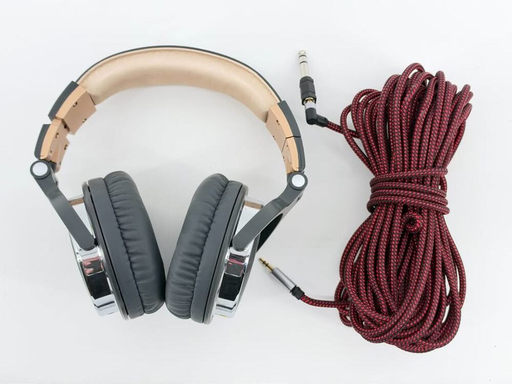OneOdio Pro-10 Over Ear Wired Headphones - Grey